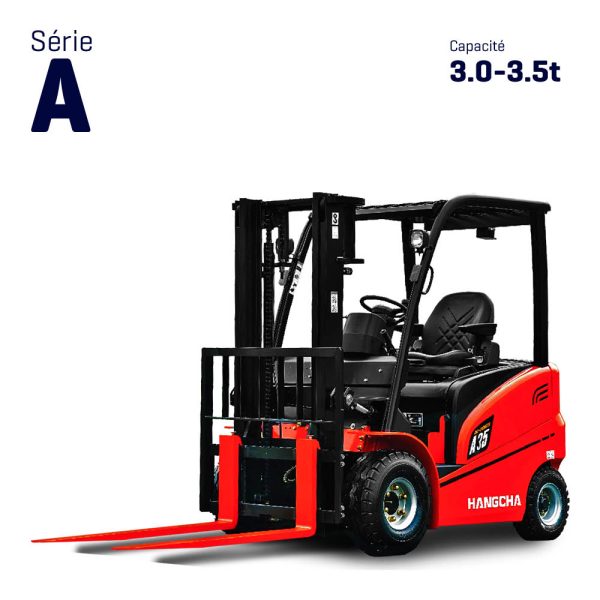 Chariot élévateur électrique 4 roues 3.0-3.5T