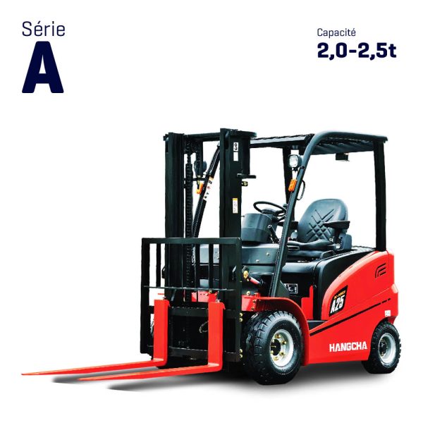 Chariot élévateur électrique 4 roues 2.0-2.5T
