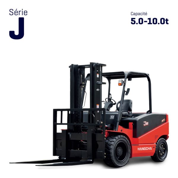 Chariot élévateur électrique 4 roues de 5T, 8T et 10T à 600