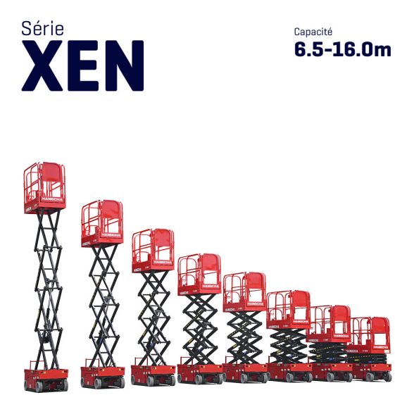 Nacelle Ciseau 6,5m à 16m