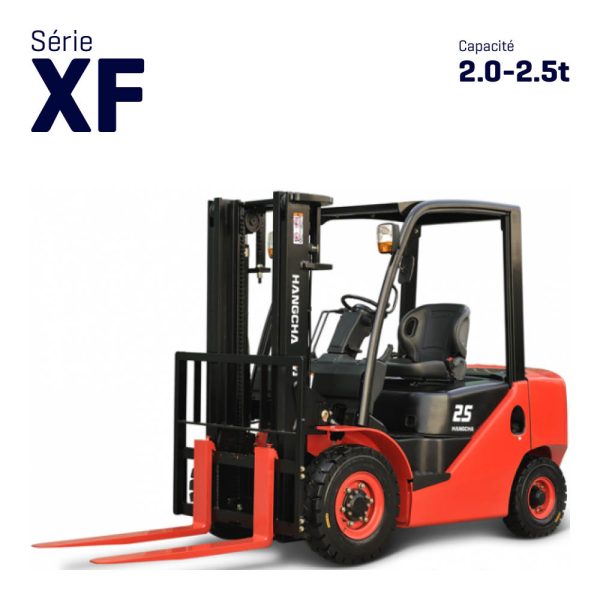Chariot élévateur diesel et gaz 2.0-2.5t -Série XF