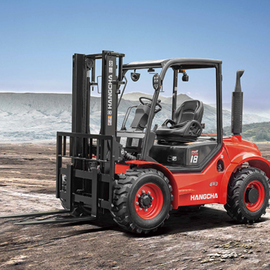 Chariot élévateur tout-terrain 1,5T et 1,8T en 2/4RM