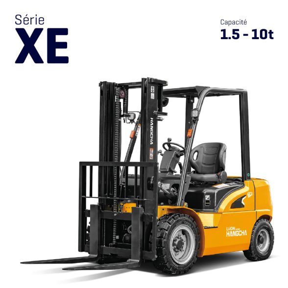 Chariot élévateur électrique 4 roues 1.5-10t – Série XE