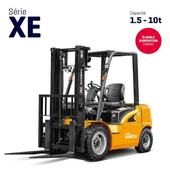 Chariot élévateur électrique 4 roues 1.5-10t – Série XE