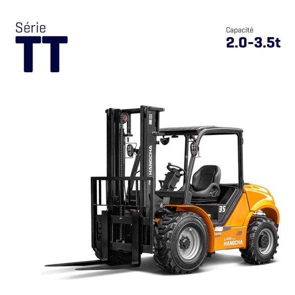 Chariot élévateur tout-terrain Lithium 2,0t-3,5t – Série TT
