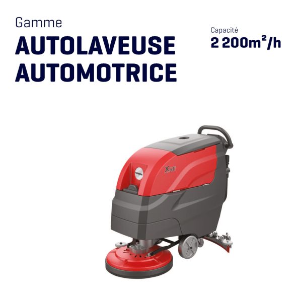 Autolaveuse automotrice – 2 200m²/h