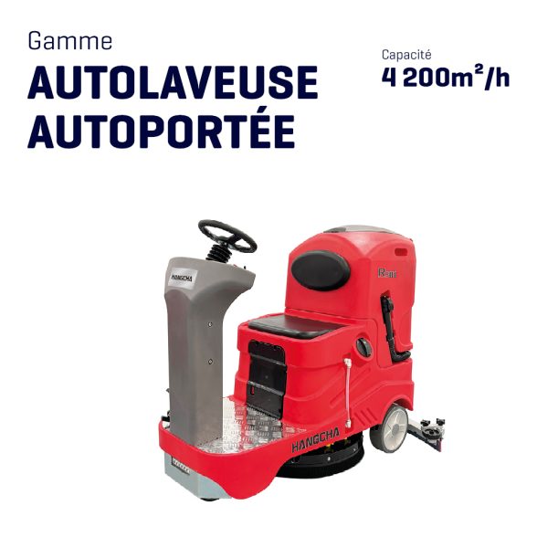 Autolaveuse autoportée – 4 200m²/h