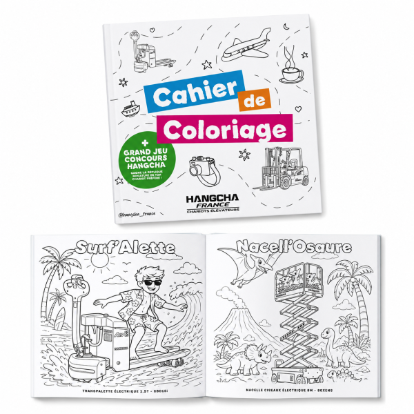 Cahier de coloriage 2026 (10ex)